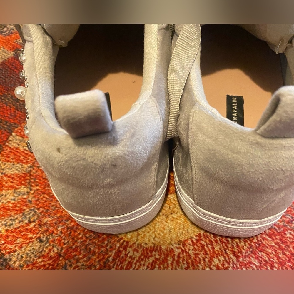 Zara Trafaluc Gray shoes - Picture 5 of 10